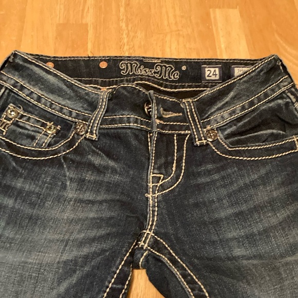 Miss Me Distressed Bootcut Jeans - Picture 3 of 10